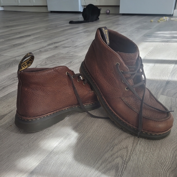 Dr. Marten leather boots men's 12 - Picture 2 of 8